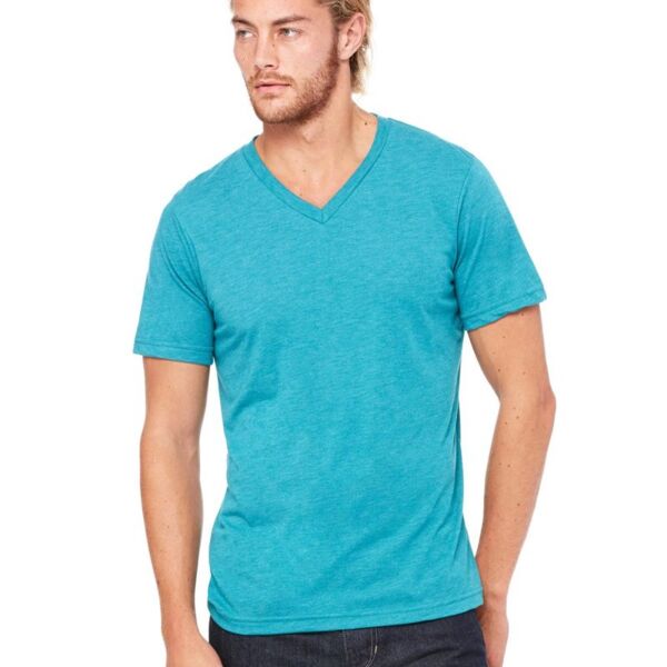 Unisex Triblend V-Neck Tee Thumbnail