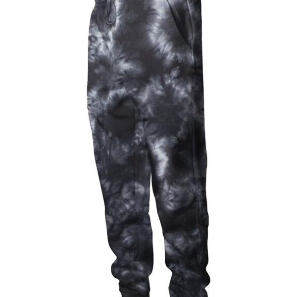 Unisex Tie-Dyed Fleece Sweatpants Thumbnail