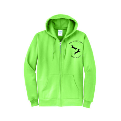 Countryside Core Fleece Full-Zip Hooded Sweatshirt (Dark Logo) Thumbnail