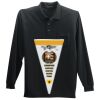 Long Sleeve Silk Touch Polo with Pocket Thumbnail